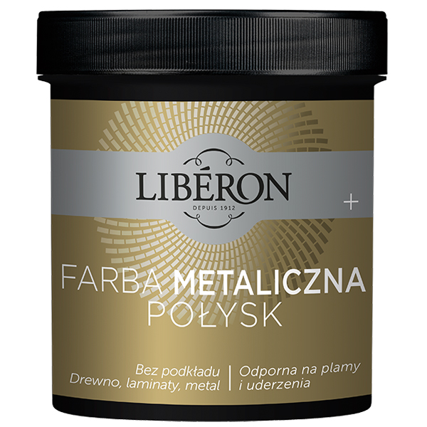 Farba metaliczna polysk - puszka
