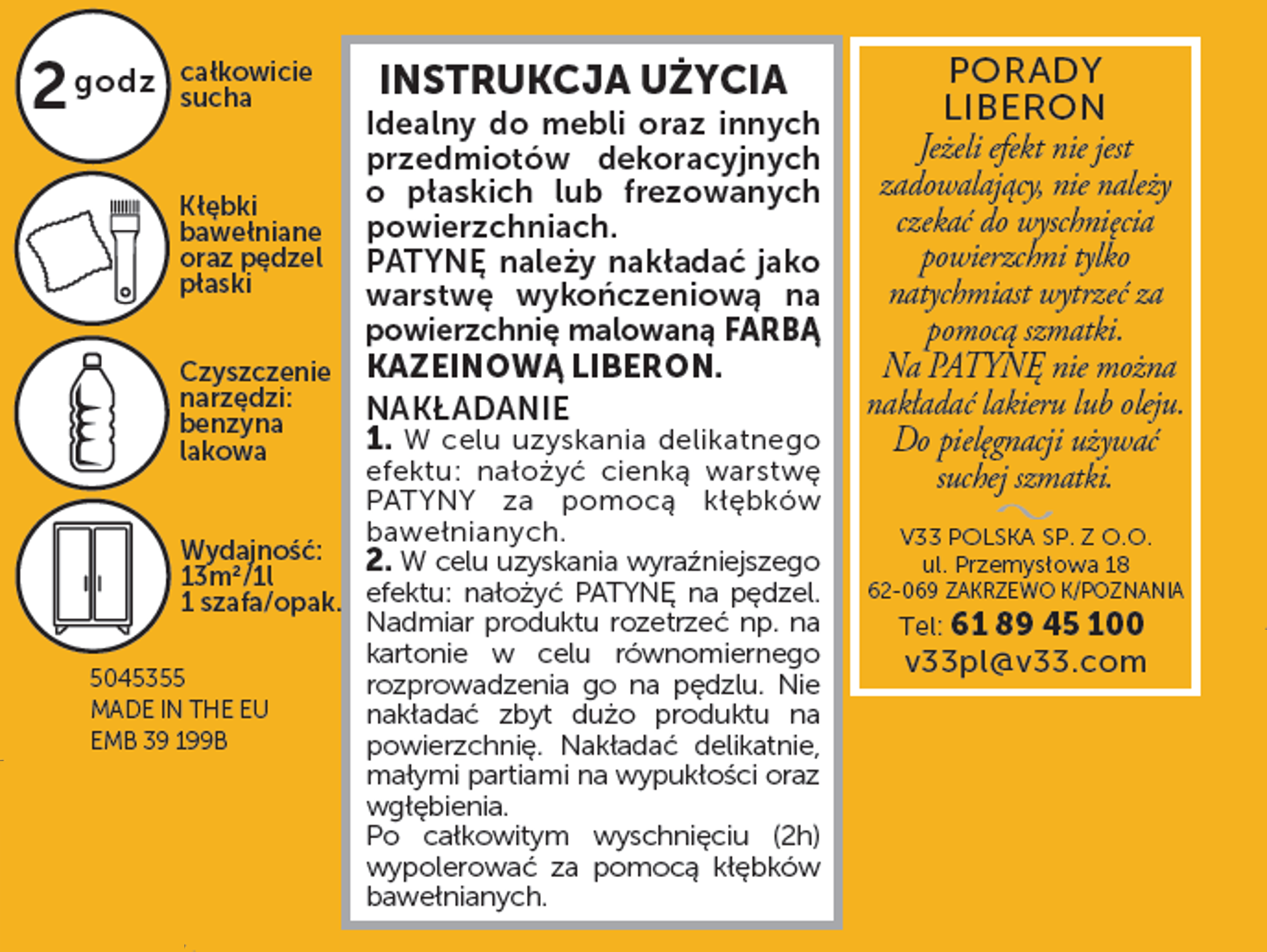 liberon patyna instrukcja użycia