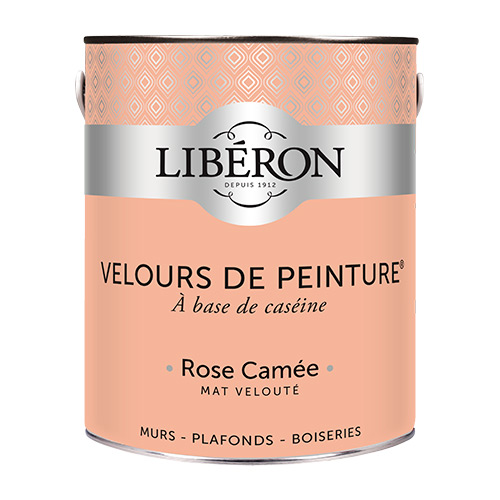 Peinture-murale-Velours-de-peinture-Liberon-25L-couleur-rose-camée